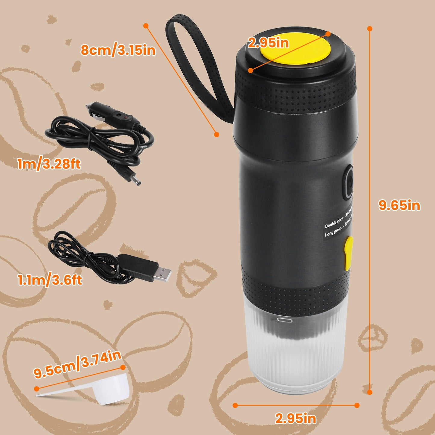 MiniBrew™ Portable Espresso Maker
