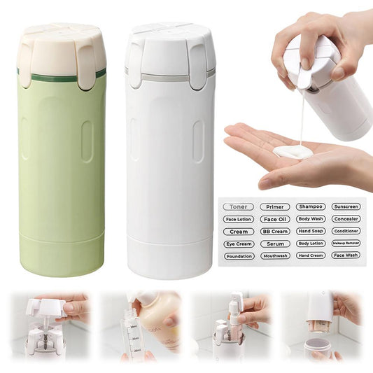 SimplixHome™ 4-in-1 Travel Dispenser – Leak-Proof & Compact